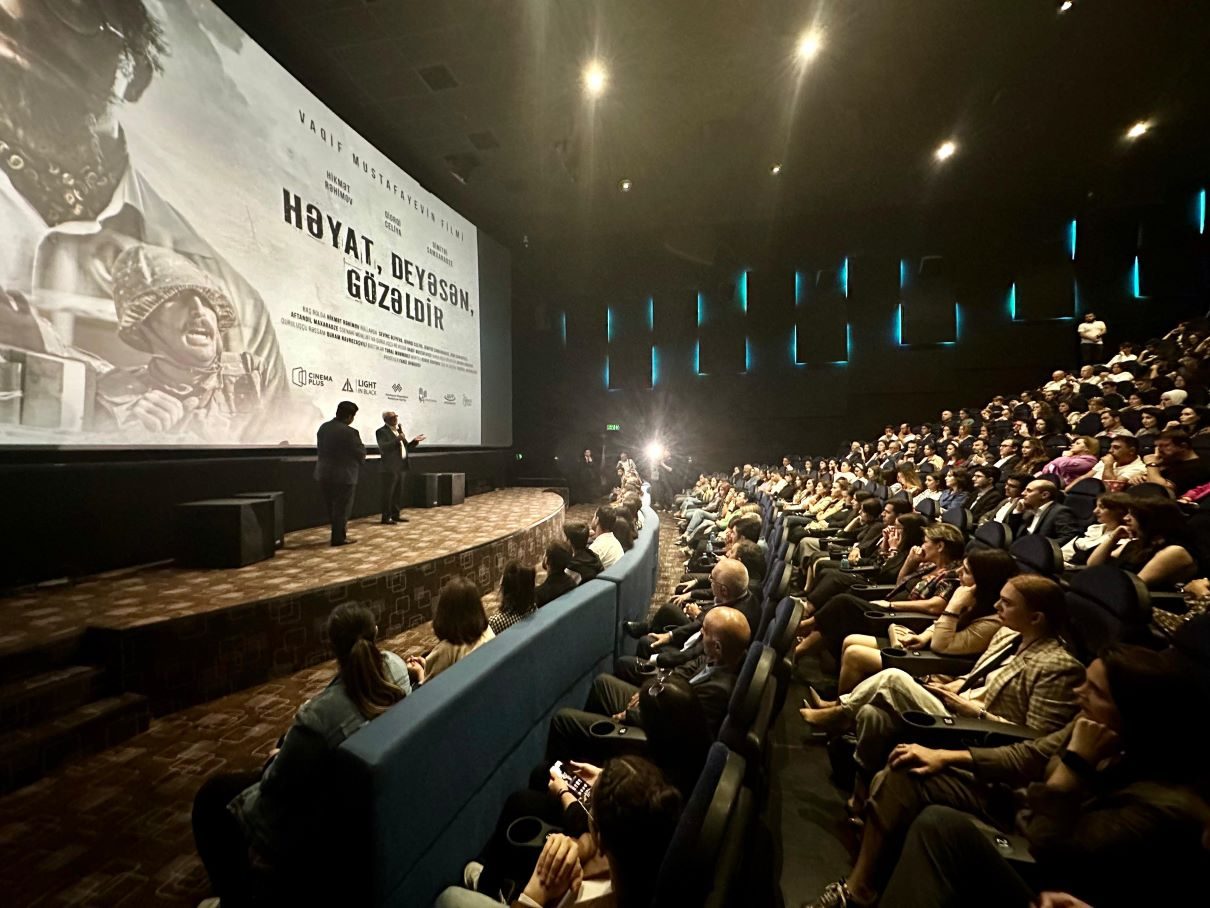 At the “CinemaPlus” Gala evening of the film “Həyat, deyəsən, gözəldir” attracted a full house - PHOTO/VIDEO