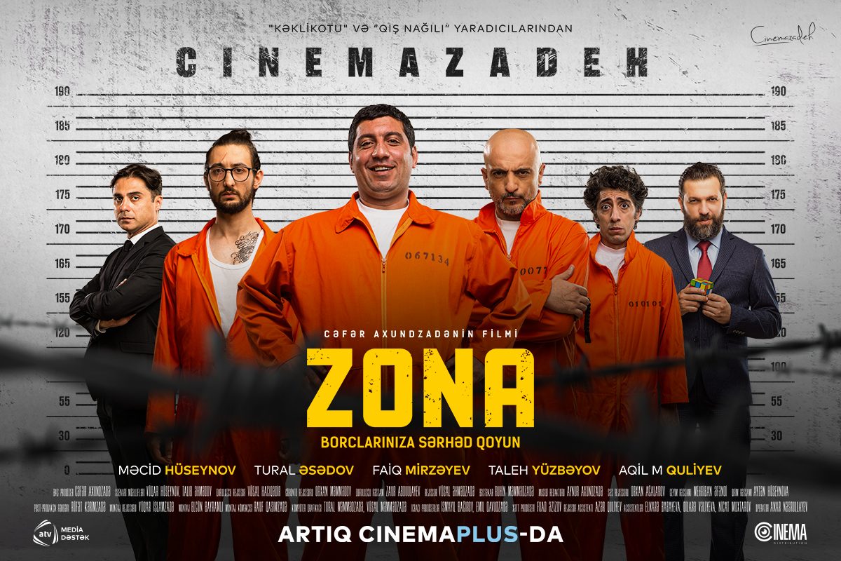 "CinemaPlus" began showing the Azerbaijani comedy film called "Zona"