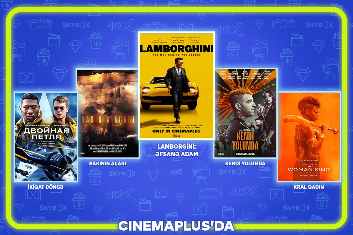 The long-awaited biographical drama “Lamborghini: The Man Behind the Legend” exclusively at “CinemaPlus”