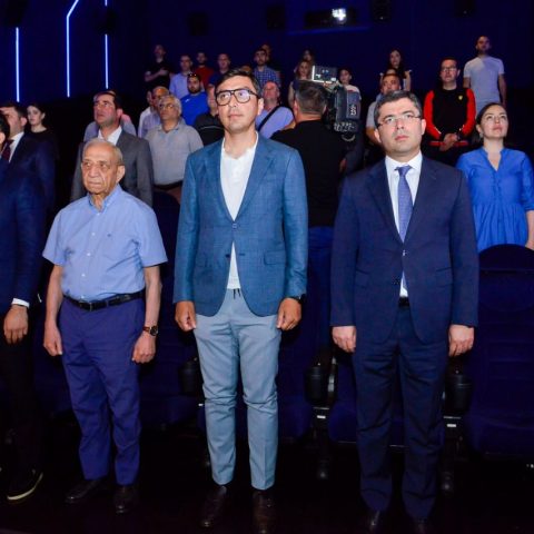 CinemaPlus-da jurnalistlər arasında Milli Mətbuat Gününə həsr edilmiş şahmat yarışının açılış mərasimi olub - FOTO — 2