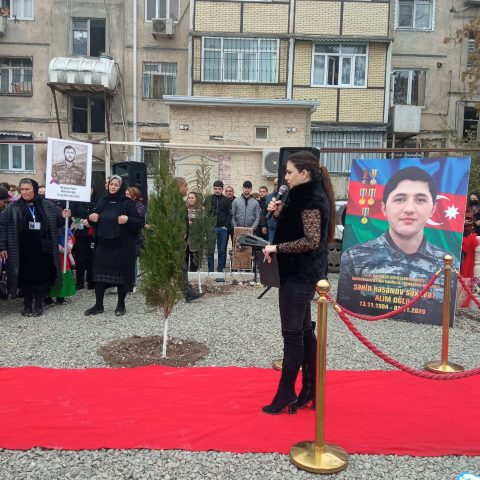 The day of memory of an employee of CinemaPlus Sakhavat Hasanov, the martyr of the 44-day Great Patriotic War, was honored - PHOTO — 1