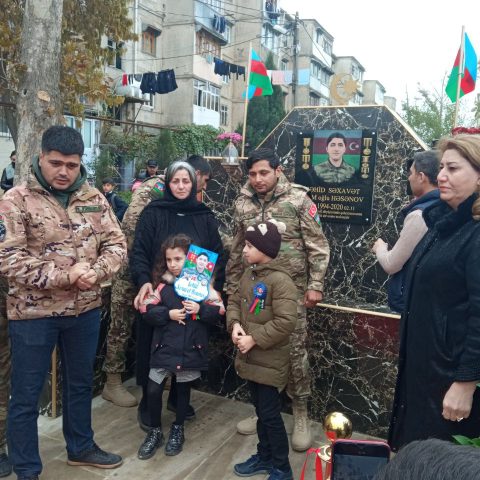 The day of memory of an employee of CinemaPlus Sakhavat Hasanov, the martyr of the 44-day Great Patriotic War, was honored - PHOTO — 4