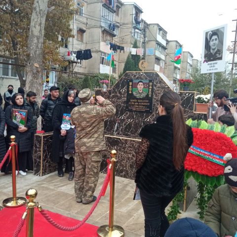 The day of memory of an employee of CinemaPlus Sakhavat Hasanov, the martyr of the 44-day Great Patriotic War, was honored - PHOTO — 7
