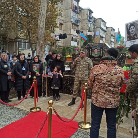 The day of memory of an employee of CinemaPlus Sakhavat Hasanov, the martyr of the 44-day Great Patriotic War, was honored - PHOTO — 8