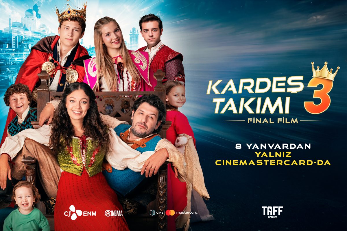 Türk ailəvi film “Kardeş Takımı 3” - eksklüziv olaraq CineMastercard-da