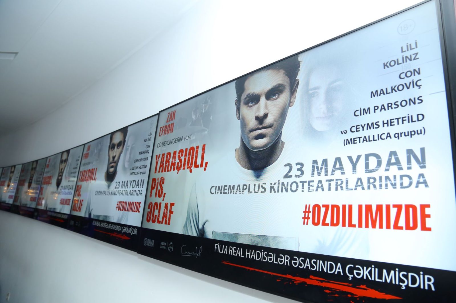 “CinemaPlus”da “Yaraşıqlı, pis, əclaf” filminin azərbaycan dilində nümayişi keçirilib.