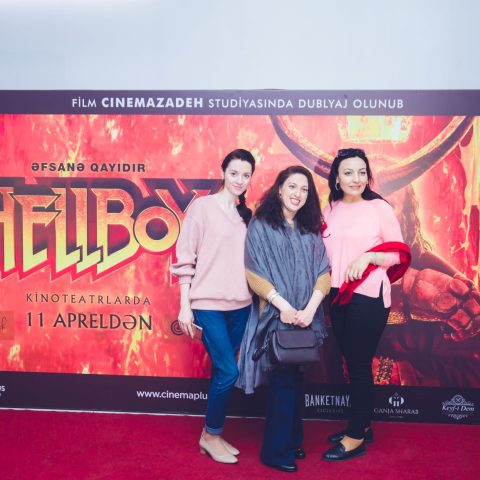 “CinemaPlus”-da “Hellboy” fantastik filminin azərbaycan dilində nümayişi keçirilib - Video — 3