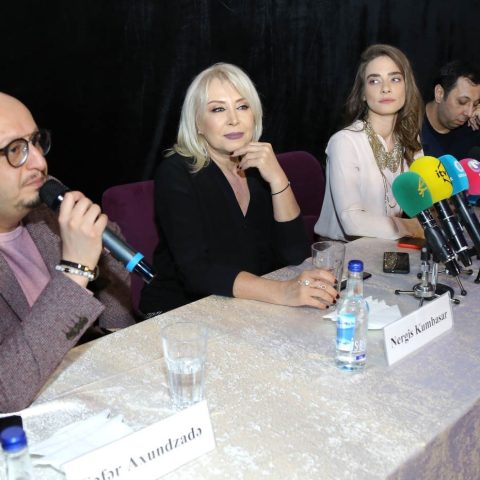 В кинотеатре CinemaPlus прошла пресс-конференция фильма «Çat Kapı aşk» — 1