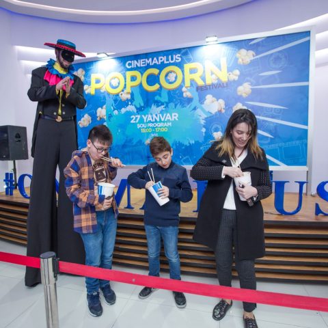 “CinemaPlus”da popkorn festivalı keçirilib - Video — 1