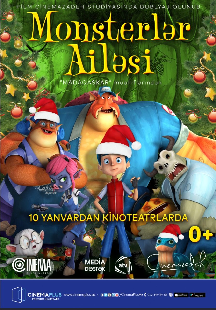 “Monster Island” animated movie screening held at “CinemaPlus” in the Azerbaijani language.