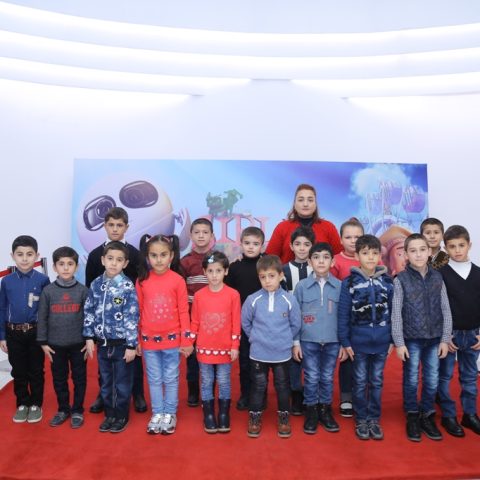 An entertainment program for children was organized at CinemaPlus with the support of the Heydar Aliyev Foundation. — 2