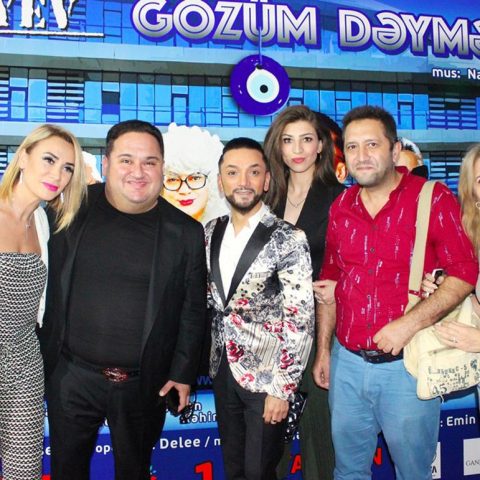 “CinemaPlus”da Xalq artisti Faiq Ağayevin “Gözüm Dəyməsin Sənə ” klipinin təqdimatı keçirilib. — 3