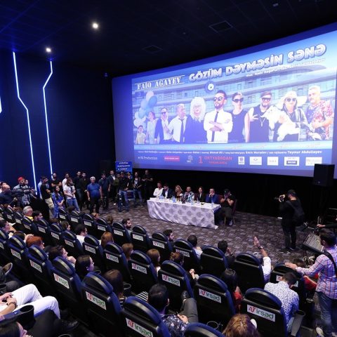 “CinemaPlus”da Xalq artisti Faiq Ağayevin “Gözüm Dəyməsin Sənə ” klipinin təqdimatı keçirilib. — 5