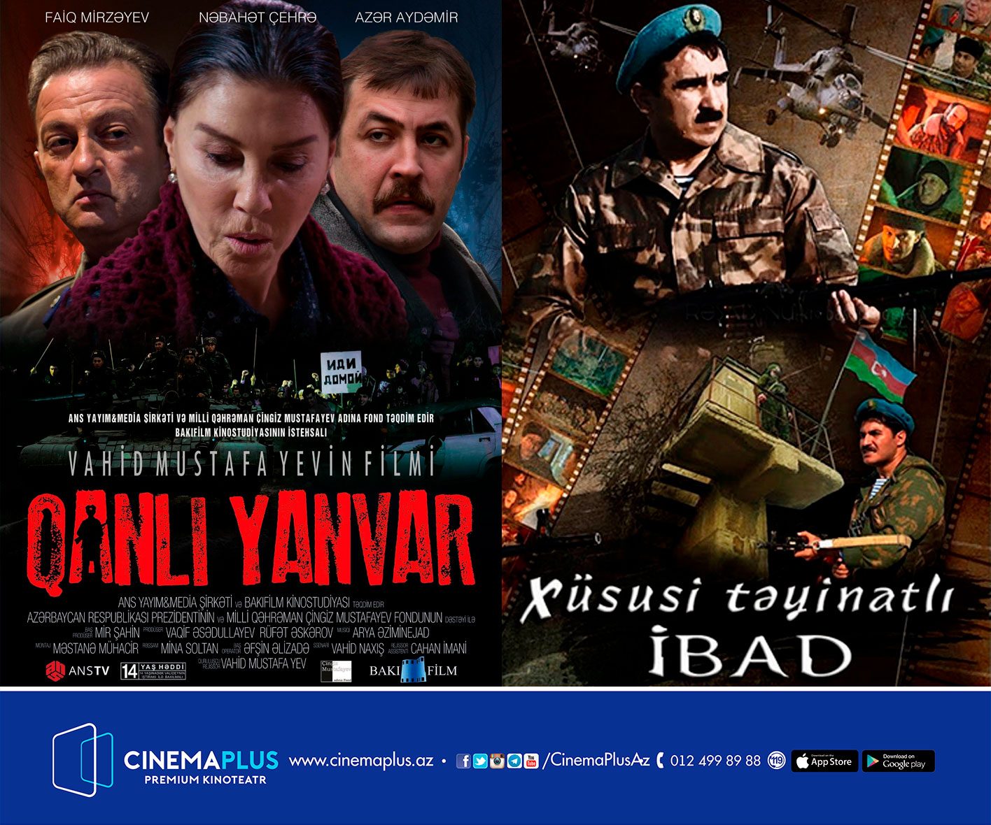 "CinemaPlus"da 20 yanvar hadisələrinə həsr olunmuş filmlər nümayiş olunacaq
