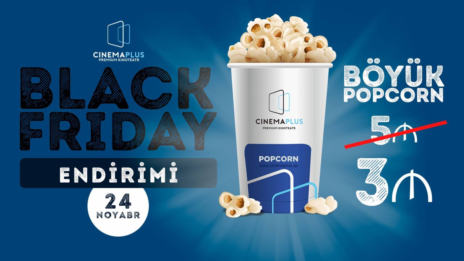 The “Black Friday” promotions start in Cinemaplus