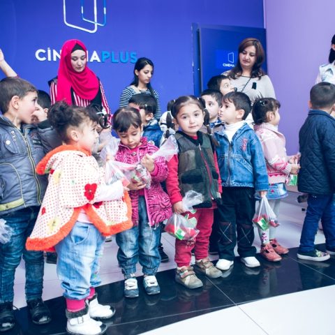 В кинотеатре CinemaPlus для детей «SOS Гянджа» прошел показ анимационного фильма — 3