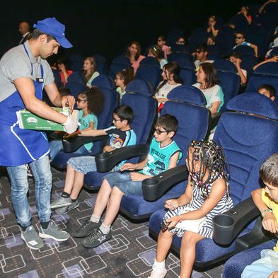 “CinemaPlus Ganjlik Mall” kinoteatrında Leyla Əliyevanın iştirakı ilə uşaqlar üçün əyləncə proqramı təşkil edilib — 4