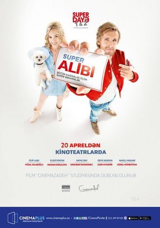 «CinemaPlus» покажет профессиональный азербайджанский дубляж комедии «Супер Алиби»