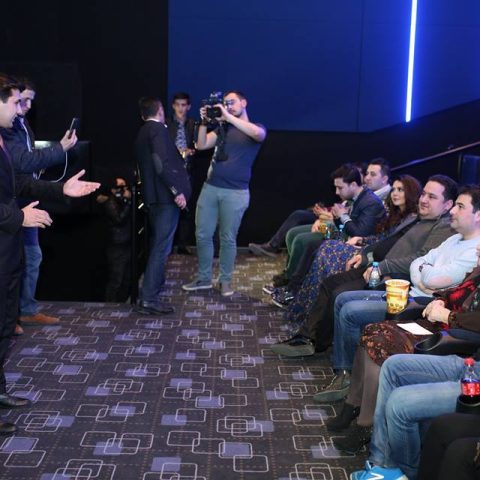 "Bayram axşamı" autograph signing in CinemaPlus — 9