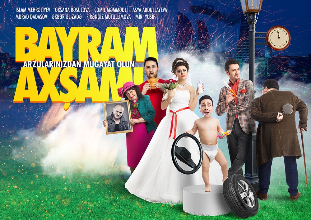 "Bayram axşamı" autograph signing in CinemaPlus