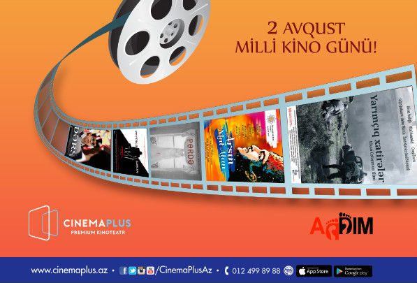 “CinemaPlus” Milli Kino Gününü qeyd edir