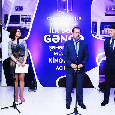 Gəncədə “CinemaPlus” kinoteatrın möhtəşəm açılışı baş tutdu — 1