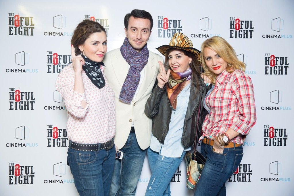 Pre-premier screening of the Tarantino movie held in CinemaPlus