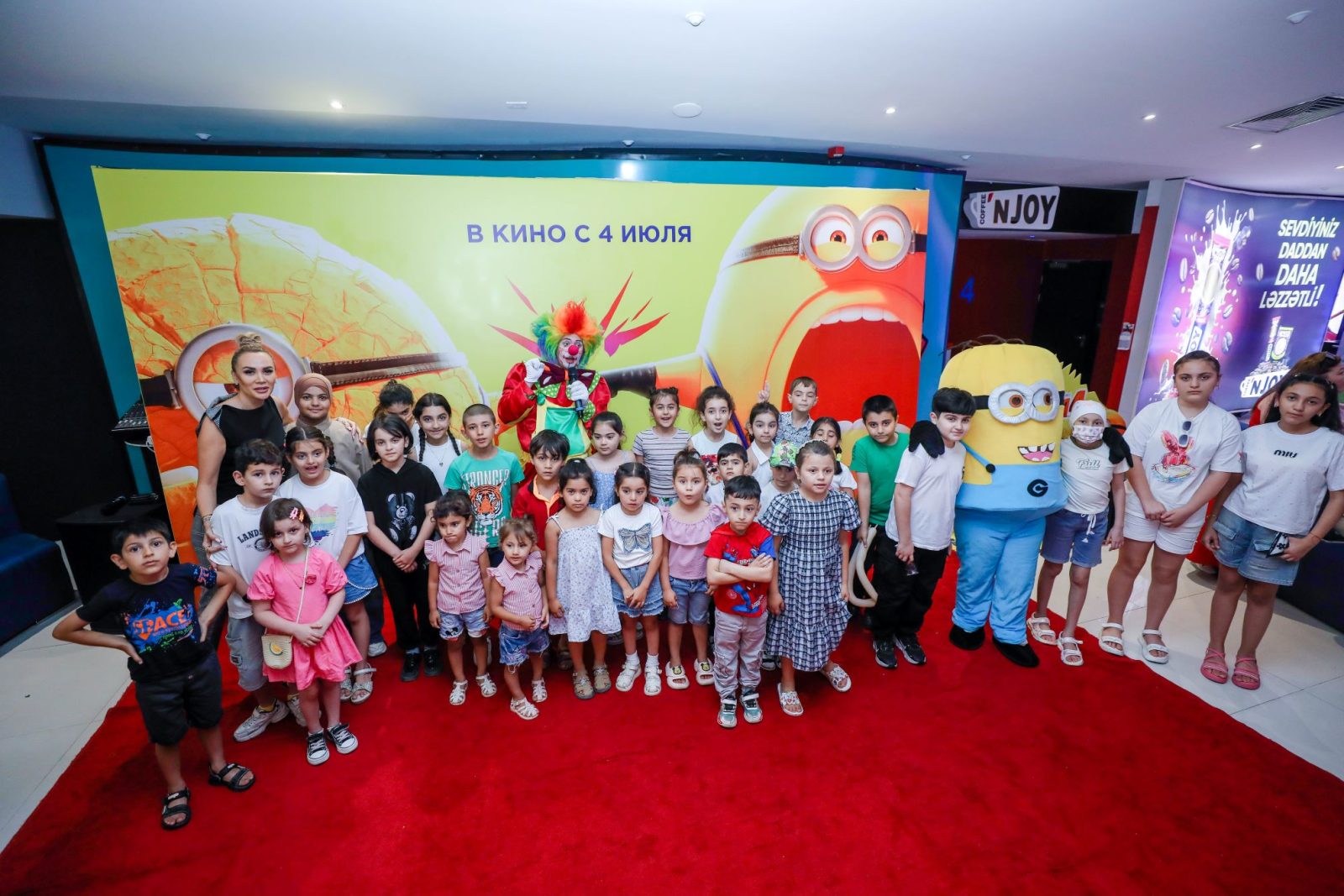 "CineMastercard" hosted a children's holiday with a screening of the cartoon "Despicable Me 4" - PHOTO/VİDEO